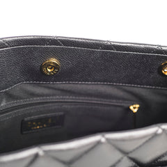 Chanel Timeless CC Shopping Tote Black Caviar GHW