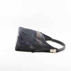 Gucci GG Monogram Hobo Bag Black