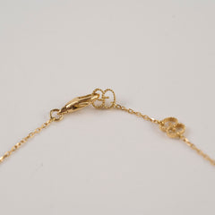 Gucci 18K Yellow Gold L'Aveugle Par Amour Necklace