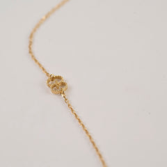 Gucci 18K Yellow Gold L'Aveugle Par Amour Necklace