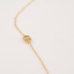 Gucci 18K Yellow Gold L'Aveugle Par Amour Necklace