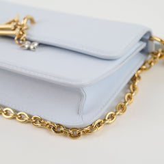Louis Vuitton Bloom Wallet On Chain Light Blue