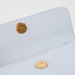 Louis Vuitton Bloom Wallet On Chain Light Blue