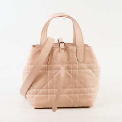 Christian Dior Small Dior Toujours Vertical Tote Bag Power Pink