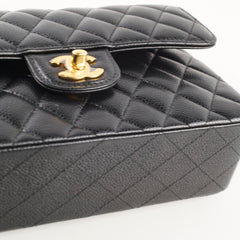Chanel Classic Flap Small Caviar Black (Microchipped)