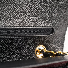 Chanel Classic Flap Small Caviar Black (Microchipped)