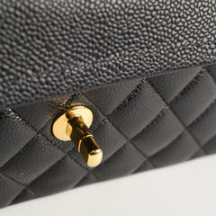 Chanel Classic Flap Small Caviar Black (Microchipped)