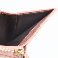 Gucci GG Canvas Bi-Fold Wallet Pink