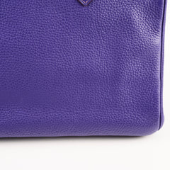 Hermes Birkin 30 Iris Clemence GHW A stamp (2017)