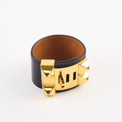 Hermes CDC Bracelet Black Size S - Stamp X