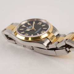 Rolex Explorer 36mm Oystersteel Two Toned Black Dial 2023