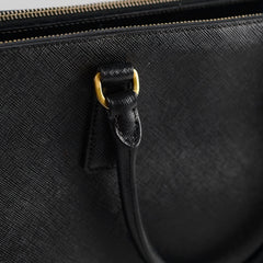 Prada Large Galleria Bag Black