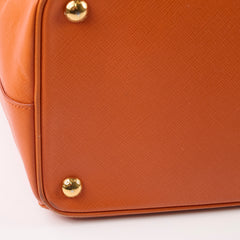Prada Saffiano Large Galleria Tote Orange