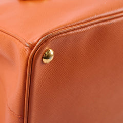 Prada Saffiano Large Galleria Tote Orange