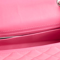 Chanel Mini Rectangular Lambskin Pink