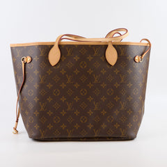 Louis Vuitton Neverfull MM Monogram with Pouch