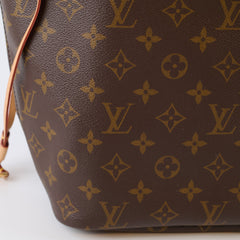 Louis Vuitton Neverfull MM Monogram with Pouch
