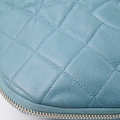Chanel Timeless CC Expandable Tote Caviar Blue