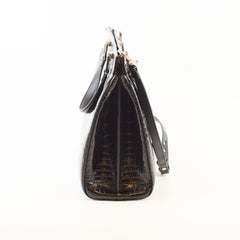 Gucci Crocodile Zumi Black Medium