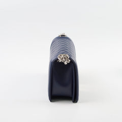 Chanel Old Medium Boy Navy