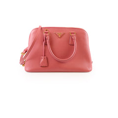 Prada Saffiano Lux Promenade Tote Pink