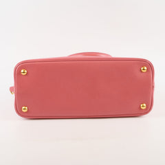 Prada Saffiano Lux Promenade Tote Pink