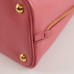 Prada Saffiano Lux Promenade Tote Pink