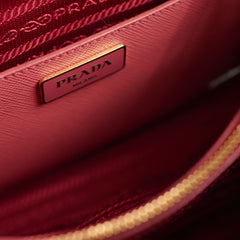 Prada Saffiano Lux Promenade Tote Pink
