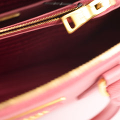 Prada Saffiano Lux Promenade Tote Pink