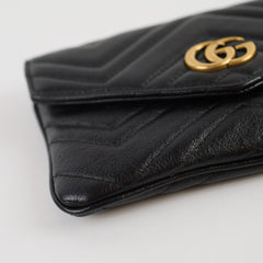 Gucci Black Belt Bag Clutch (without belt)