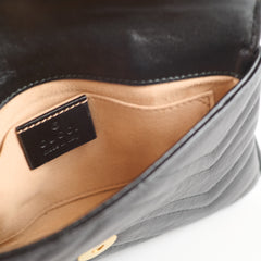 Gucci Black Belt Bag Clutch (without belt)
