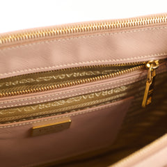 Prada Saffiano Leather Pink Large Tote