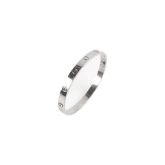 Cartier Classic Model Love Bracelet Size 19 White Gold