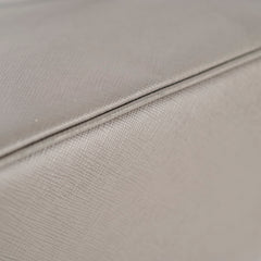 Prada Saffiano Lux Dome Tote Grey