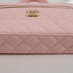 Chanel Slim Vanity Caviar Pink