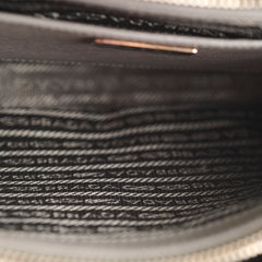 Prada Saffiano Lux Dome Tote Grey