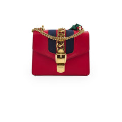 Gucci Sylvie Mini Red