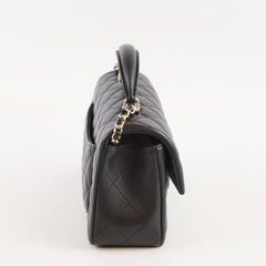 Chanel Black Top Handle Mini