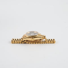 Rolex Datejust 26MM Diamond Dial Watch Black