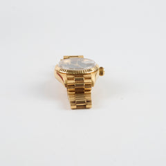 Rolex Datejust 26MM Diamond Dial Watch Black