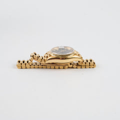 Rolex Datejust 26MM Diamond Dial Watch Black