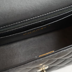 Chanel Black Top Handle Mini