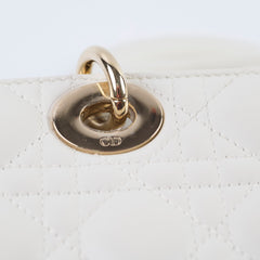 Christian Dior D-Joy Small White