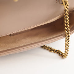 Gucci GG Marmont Super Mini Matelasse, Dusty Pink