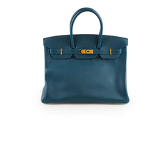 Hermès Birkin 35 Epsom Vert Bosphore- T Stamp
