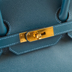 Hermès Birkin 35 Epsom Vert Bosphore- T Stamp