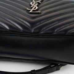 Saint Laurent Lou Camera Bag Quilted Black SHW