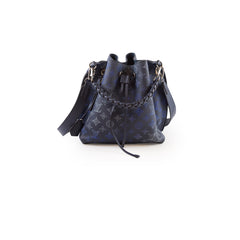 Louis Vuitton Mahina Flight Mode Bucket Bag Ombre Navy