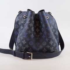 Louis Vuitton Mahina Flight Mode Bucket Bag Ombre Navy