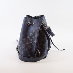 Louis Vuitton Mahina Flight Mode Bucket Bag Ombre Navy